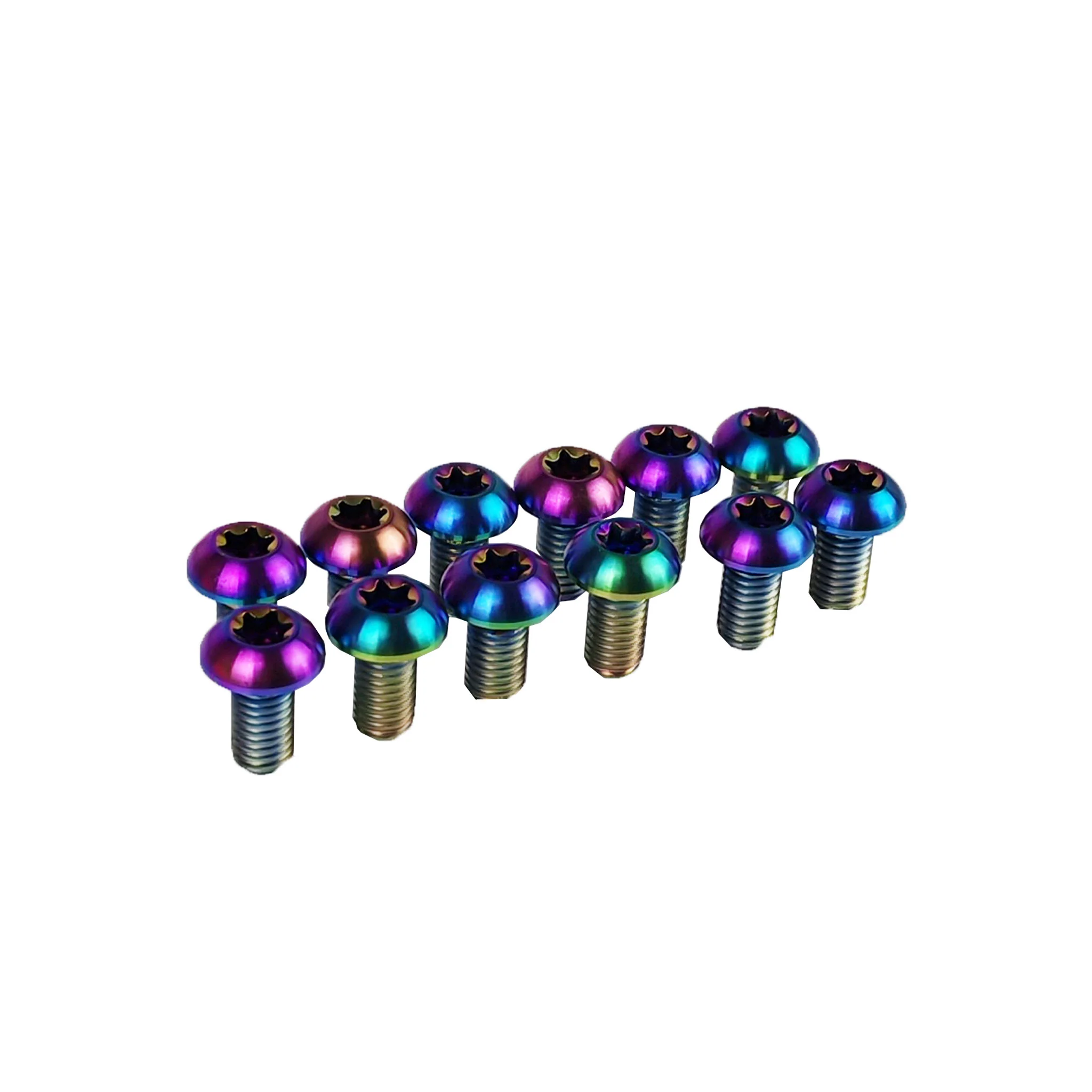 12 Piece Titanium Disc Brake Rotor Bolt Upgrade Kit - Image 2