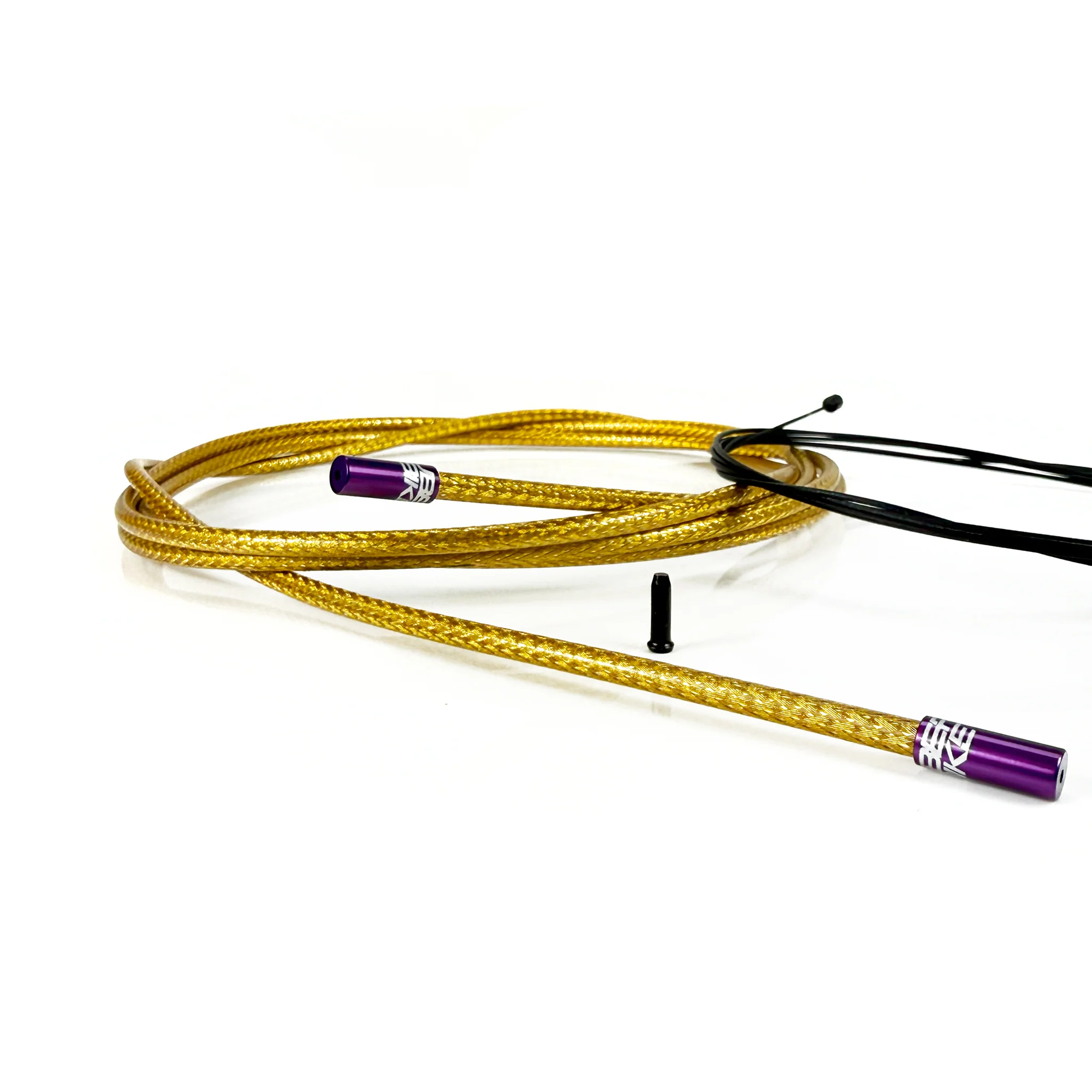 1X Gear Cable / Dropper Post Cable Kit Builder - Gold Braid with Sealed Ferrule Colour Options - Image 10