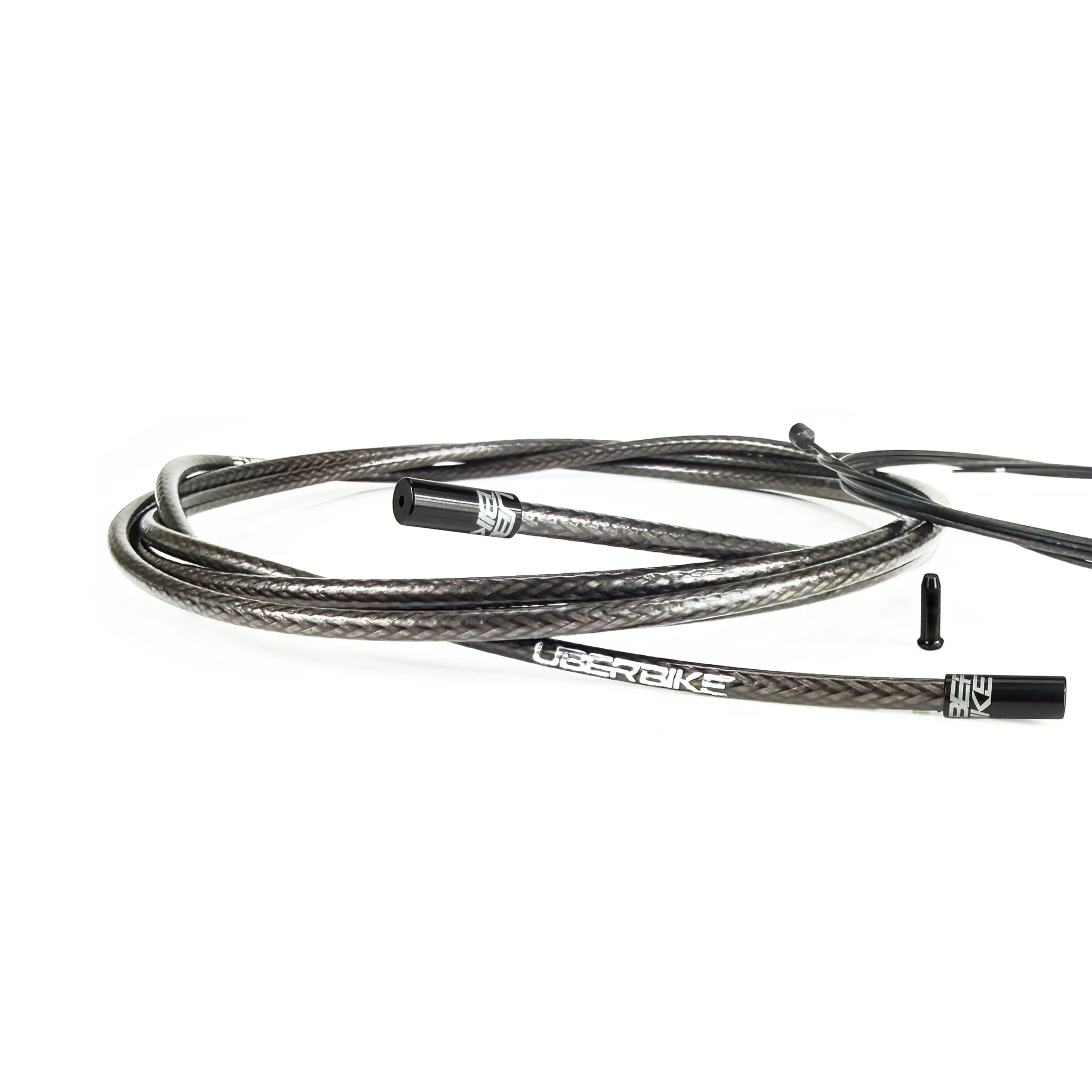 1X Gear Cable / Dropper Post Cable Kit Builder - Smoke Braid with Sealed Ferrule Colour Options - Image 2