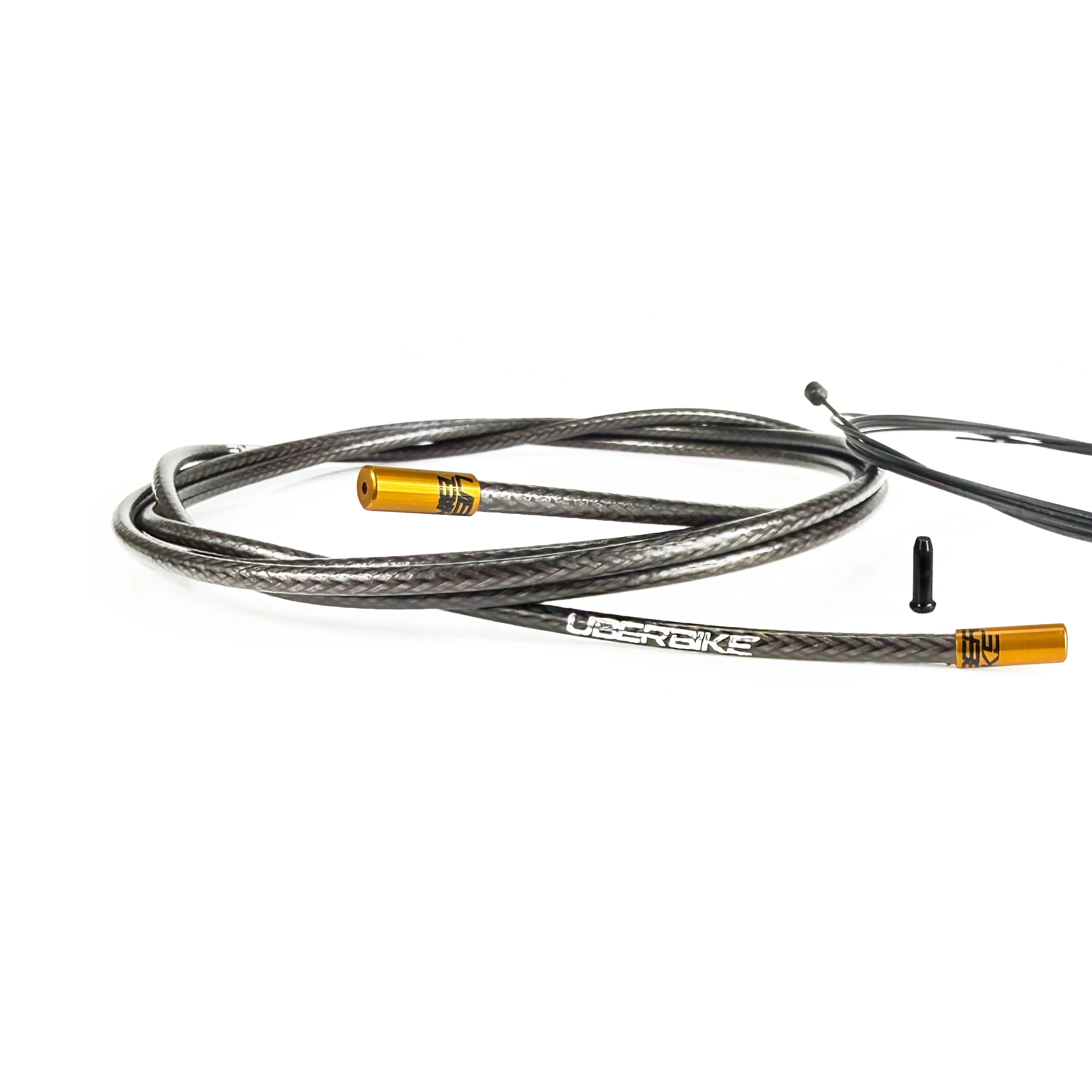 1X Gear Cable / Dropper Post Cable Kit Builder - Smoke Braid with Sealed Ferrule Colour Options - Image 4