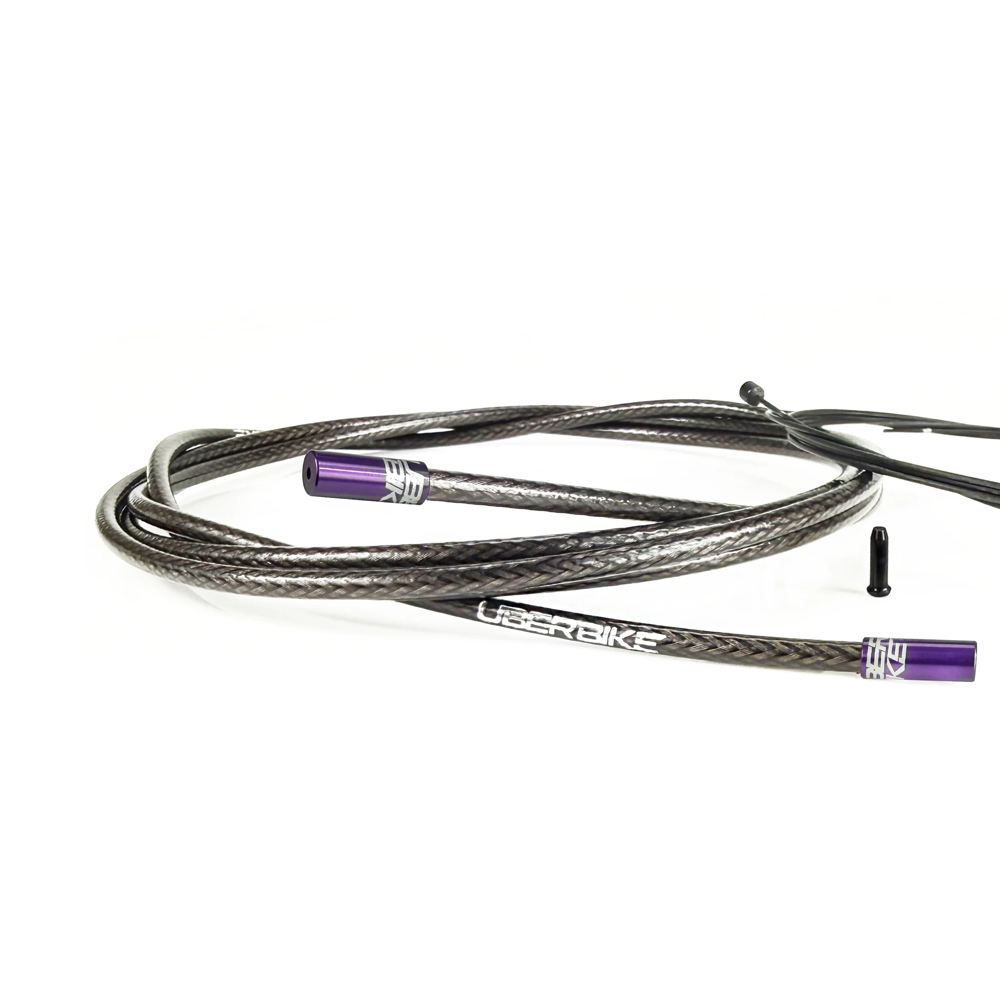 1X Gear Cable / Dropper Post Cable Kit Builder - Smoke Braid with Sealed Ferrule Colour Options - Image 8