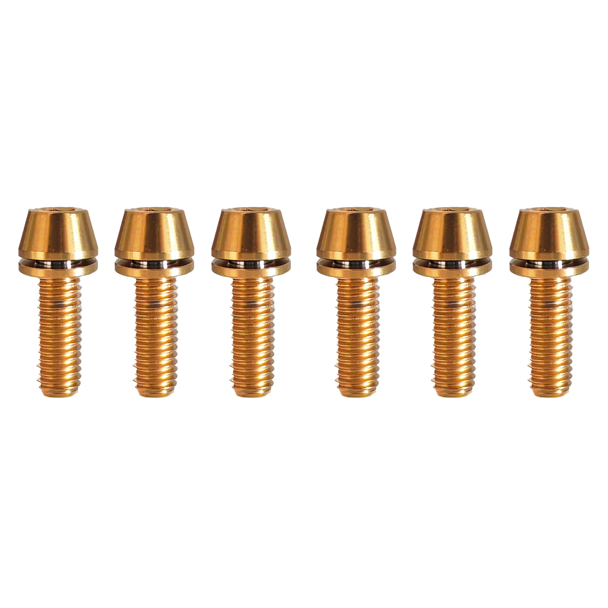 Uberbike M5x15mm Titanium Stem Bolt Upgrade Kit - Image 3